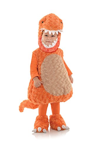 Underwraps Toddler's T-Rex Belly Babies Costume, Orange, Medium (18-24) - Orange #4 / Medium (18-24 Months) #5