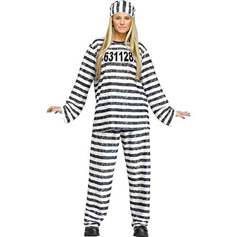 Adult Jailhouse Honey Costume, One Size