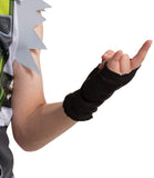 Apex Legends Octane Costume, Video Game Inspired Muscle Padded Jumpsuit and Mask