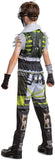 Apex Legends Octane Costume, Video Game Inspired Muscle Padded Jumpsuit and Mask