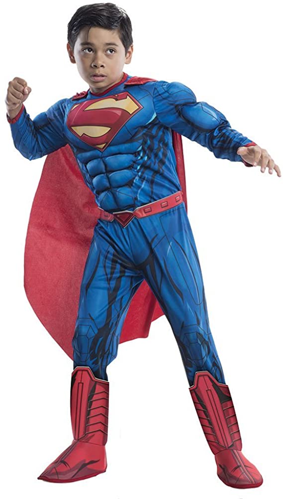 Deluxe Superman Kids Costume - Medium