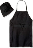 PSG unisex-adult Apron and Chef Hat Set NFL One Size, New Orleans Saints Black