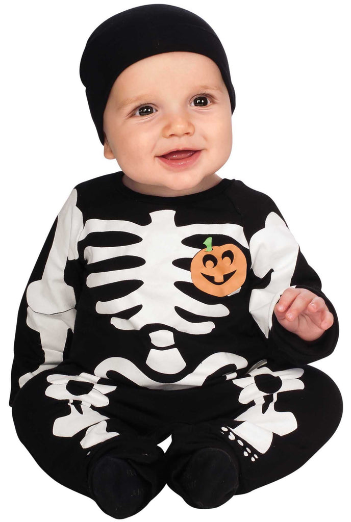 Rubie's Costume My First Halloween Black Skeleton Costume - 0-6 Months / Black