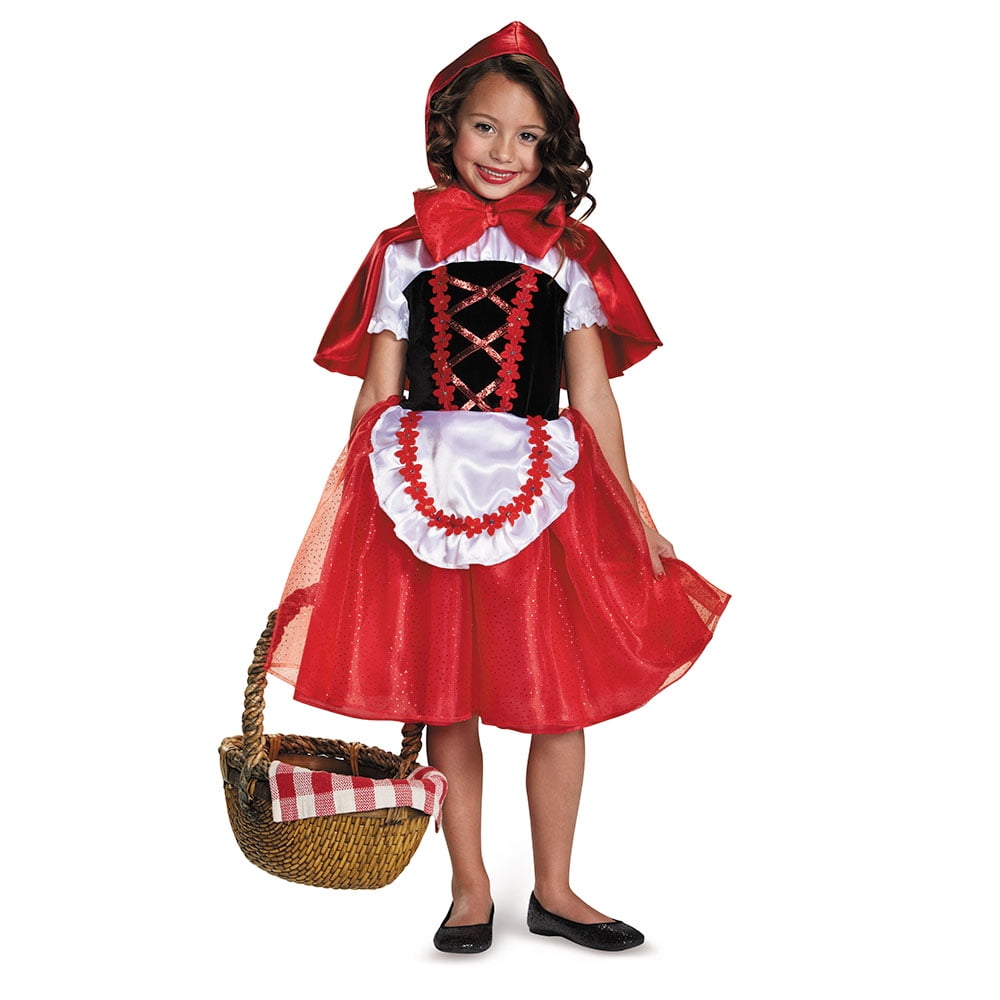 Girls Storybook Lil Red Riding Hood Costume - Small (4-6x) / 48.0 months