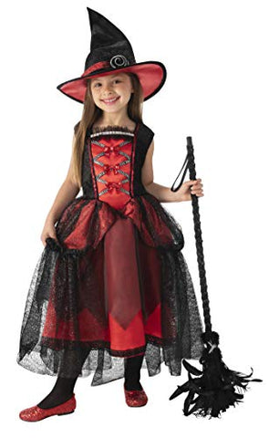 Rubie's Girl's Ruby Witch Costume - Medium