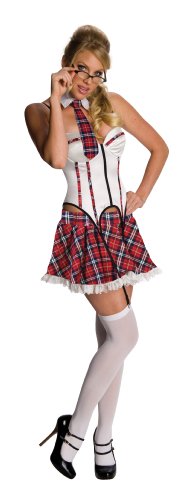 Secret Wishes Sexy School Girl Costume - Small