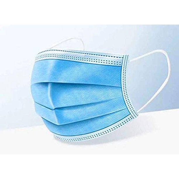50 pack bulk disposable masks. Comes packed as 5 packs of 10 masks.