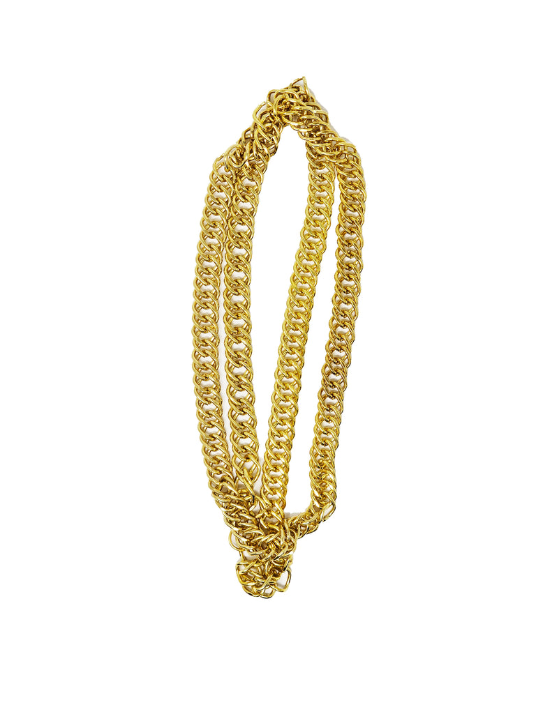 48" Big Gold Chain Necklace Costume Necklace