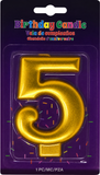 Number Birthday Candles