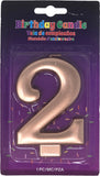 Number Birthday Candles
