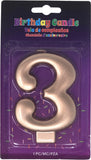 Number Birthday Candles