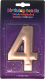 Number Birthday Candles