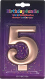 Number Birthday Candles