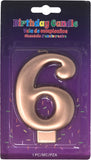 Number Birthday Candles