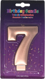 Number Birthday Candles