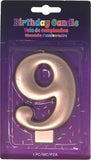 Number Birthday Candles