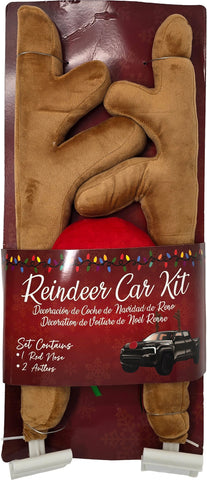 Fantasia Reindeer Christmas Car Set