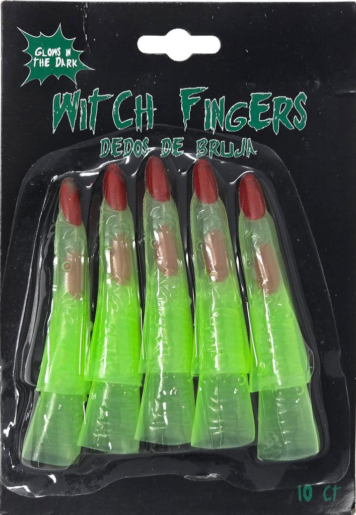 Glow in the Dark Witch Fingers
