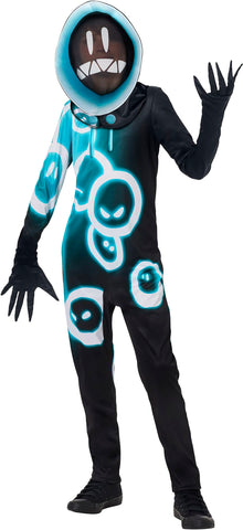 InSpirit Designs Fortnite Youth Grimey Costume | Officially Licensed | Gaming Costumes| Group Costumes | Kids Costumes, L