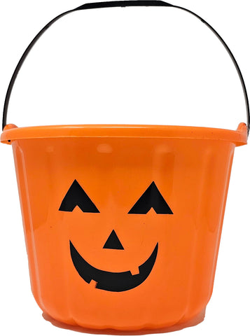 7" Pumpkin Treat Bucket