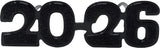 2026 Glitter Glasses - 12 pack Assorted Colors