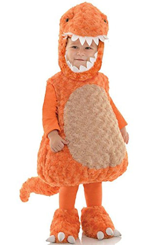 UNDERWRAPS Costumes T-Rex Toddler Costume (Orange) - Large
