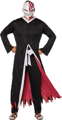 InSpirit Designs Adult Bleach Ichigo Costume| Officially Licensed | Adult Ichigo Robe and Mask | Bleach Anime Costumes - XL