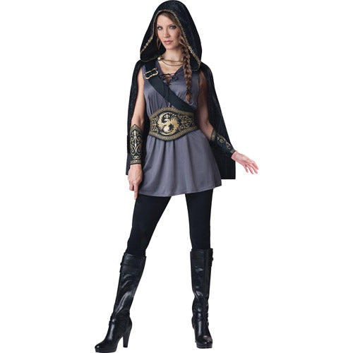 InCharacter Huntress Adult Costume Grey