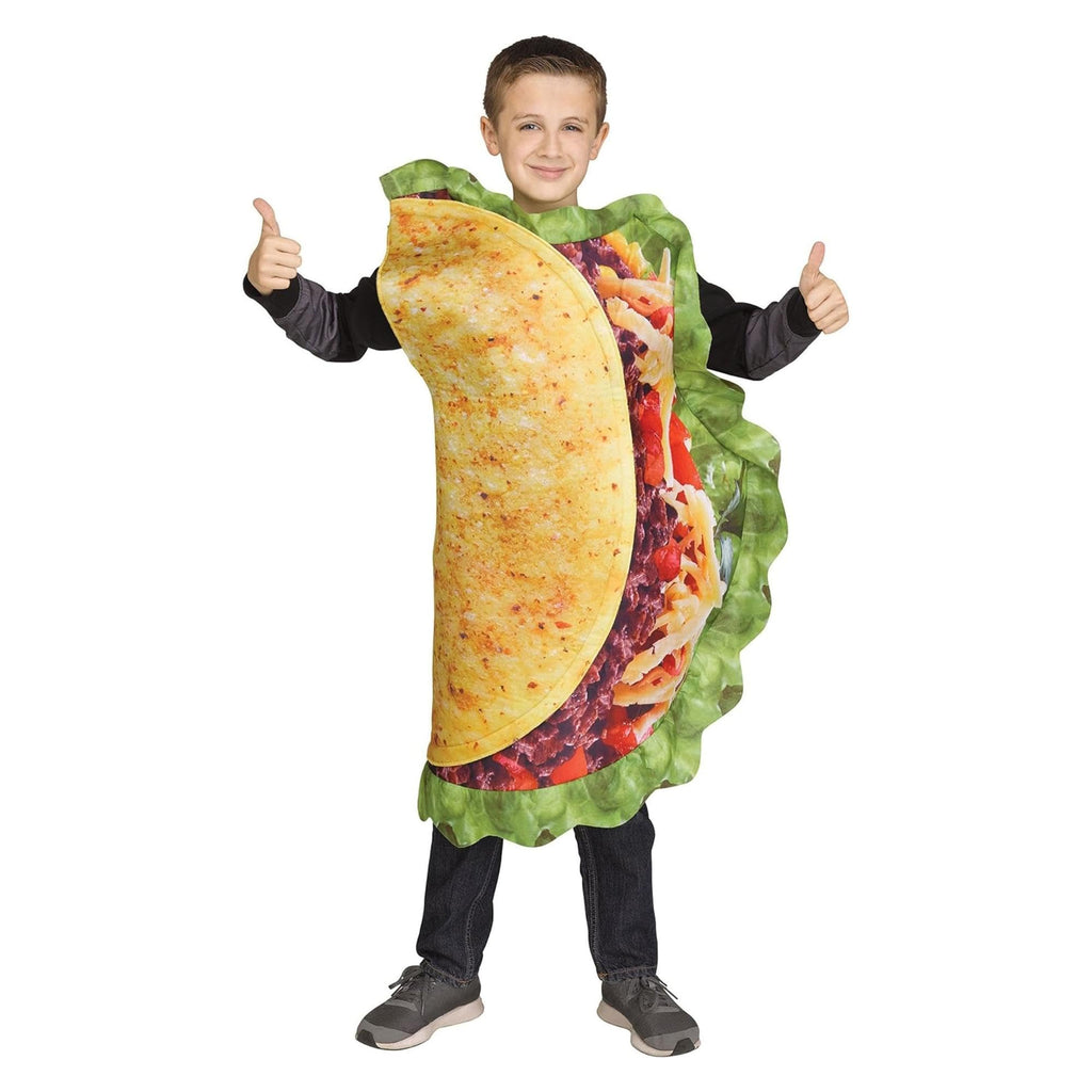 Fun World Taco Costume, One Size, Multicolor, Ages 6 and over