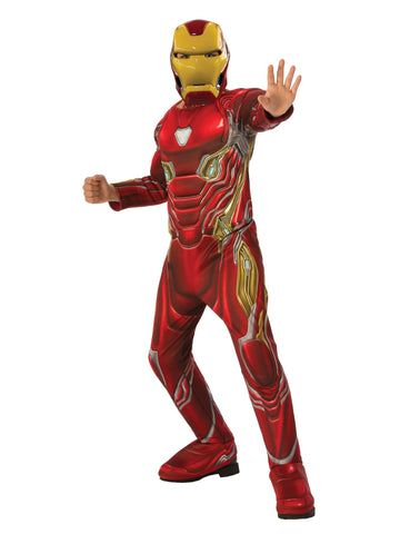 Rubie's Marvel Avengers: Endgame Deluxe Iron Man Mark 50 Child's Costume & Mask