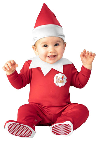 Fun World The Elf on the Shelf® Baby Boy Elf Costume, XS 0-6 month's