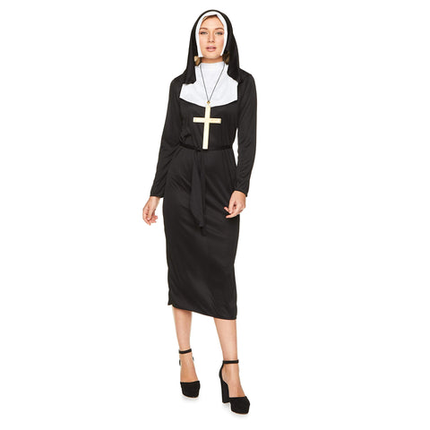 Sensual Habit Nun Women's Costume X-Large 18-20 Black - Womens Small (6-8)