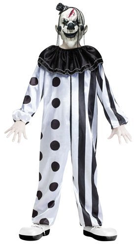 Fun World Boys Killer Clown Costume Large