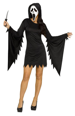 Adult Ghost Face Glamour Costume - Medium/Large - Framed / Medium