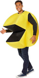 Adult Pac-Man Foam Costume Unisex Video Game Character Outfit | Yellow Sleeveless Tunic