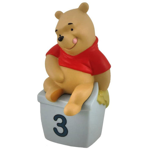 Disney Winnie the Pooh Three is For Days Filled with Laughter Figurine 300370