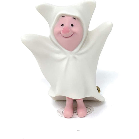 Disney Pooh & Friends "Who's The Scariest One of All?" Piglet Ghost Costume Collectible Porcelain Figurine 1215494