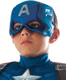 Rubie's Boys Deluxe Captain America Muscle Chest Costume