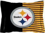 Northwest NFL Comforter and Sham Set Queen / Full Size - Pittsburgh Steelers