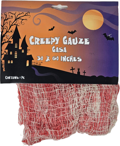 30"X60" Bloody Creepy Gauze