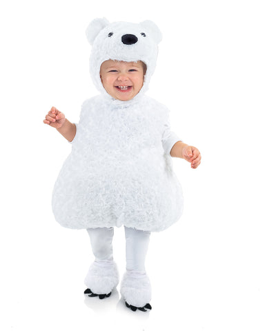 UNDERWRAPS baby boys Baby's Polar Bear infant and toddler costumes, White, Large 2T-4T US - Medium (18-24 Months)