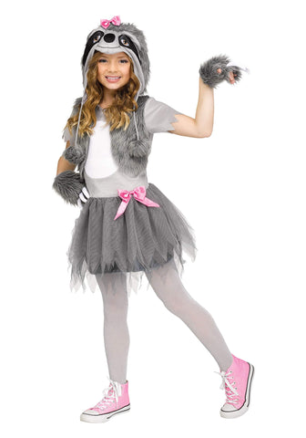 Fun World Sweet Sloth Costume for Girls Large - Large