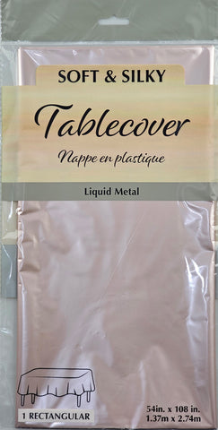Liquid Metal Tablecover - Rose Gold