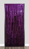 3' x 8' Metallic Fringe Curtain