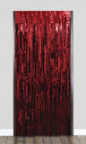 3' x 8' Metallic Fringe Curtain