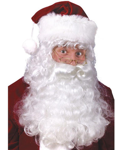 Santa Wig and Beard Costume Accessory