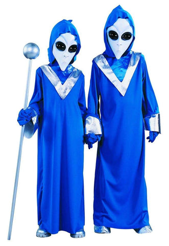 Fun World Complete Alien Child Costume, Multicolor, Medium