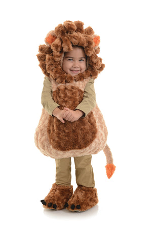 Toddler's Cute Lion Costume for Halloween and Dress Up - Lion Belly Babies - Medium (18-24 Months)
