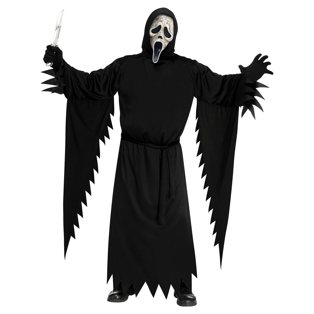Fun World Ghost Face® Aged Child Costume, Large 12-14