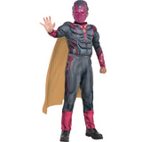 Captain America: Civil War Vision Muscle Costume for Boys - Size Small 4-6